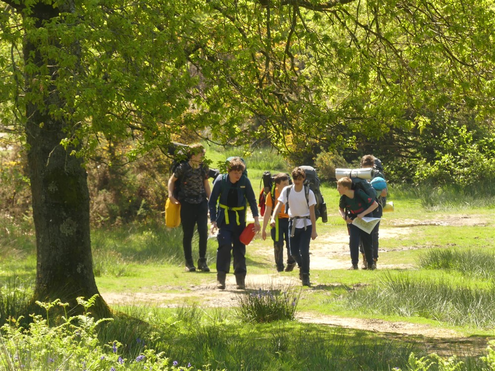 Group of Year 9 Students on Bronze DofE Final Expedition